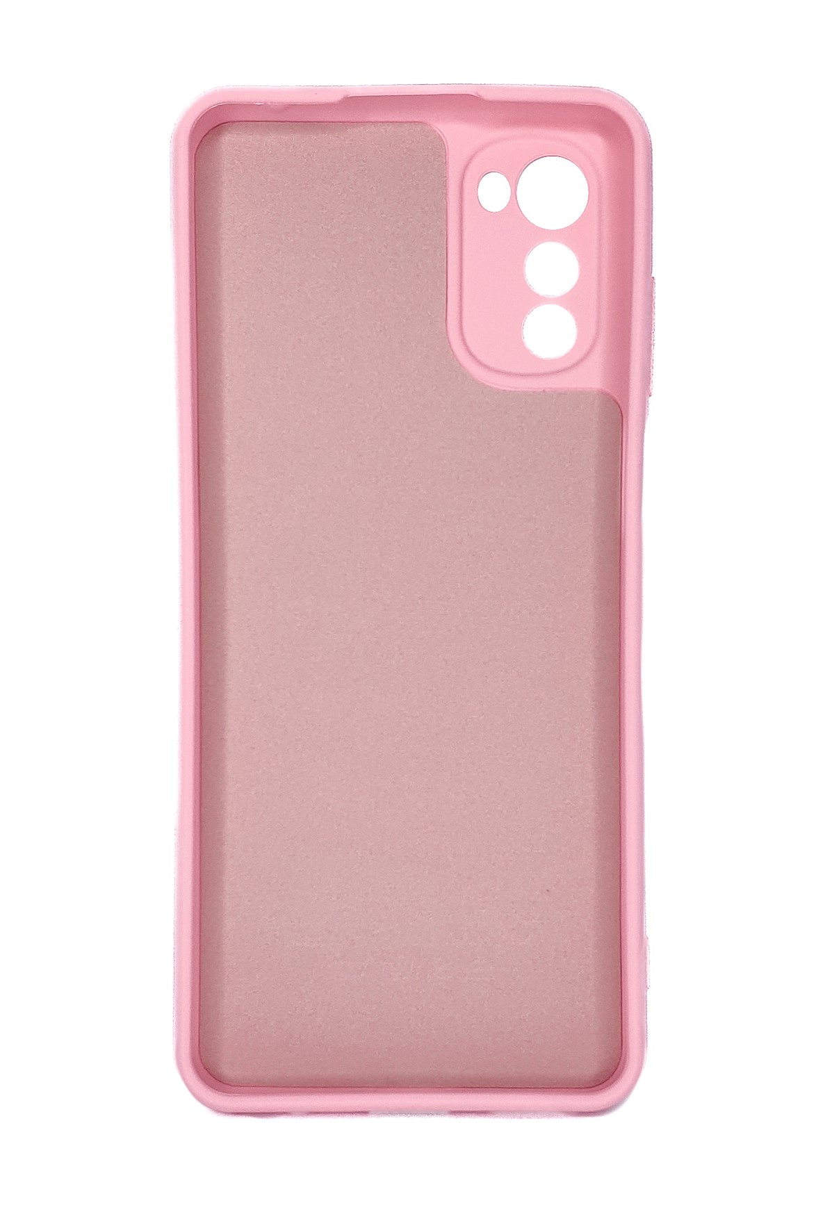 Protectores para celular  para Motorola  MOTO E32 Funda de silicona con felpa Rosa